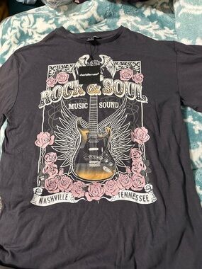 NWT bundle of 2 Charlotte Russe Graphic Tees Size XS and Size S